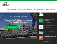 Tablet Screenshot of jaeofamerica.com